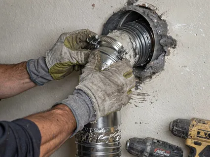 Dryer Vent Hose Installation in Lyndhurst
