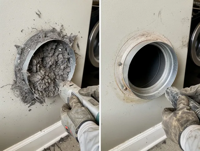 Professional clogged vent cleaning by Lyndhurst Dryer Vent Cleaning in Lyndhurst