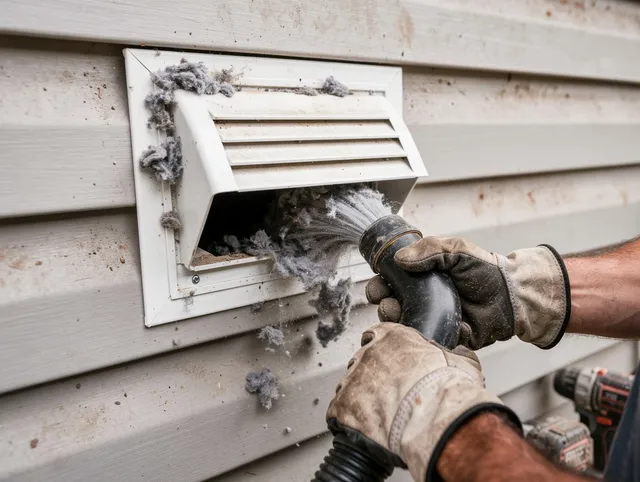 Professional dryer vent cleaning by Lyndhurst Dryer Vent Cleaning in Lyndhurst