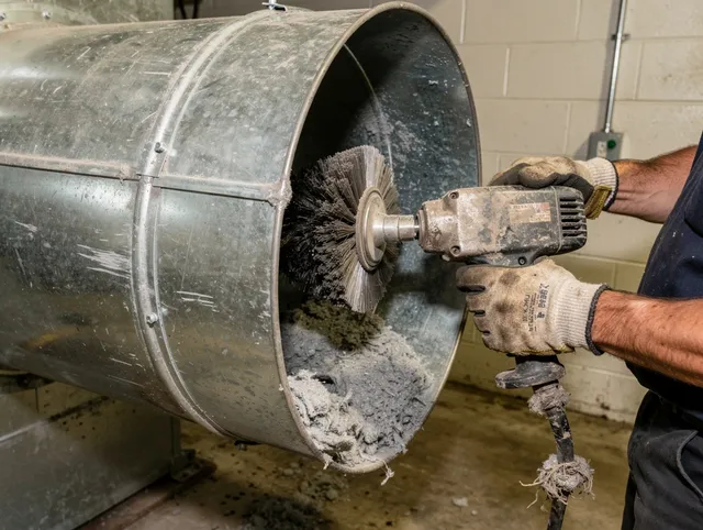 Industrial-grade dryer vent cleaning by Lyndhurst Dryer Vent Cleaning in Lyndhurst